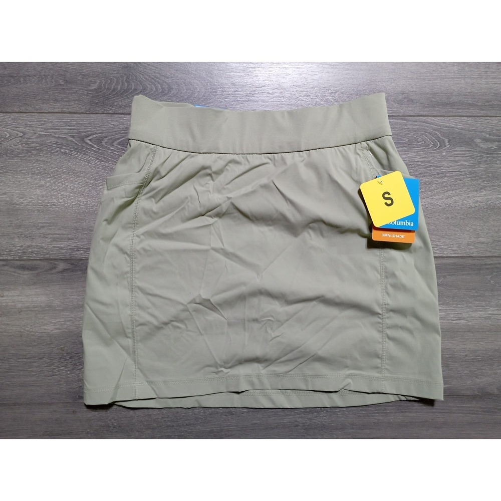 Columbia Skort Womens Small Sage Green Omni-Shade Athletic Casual